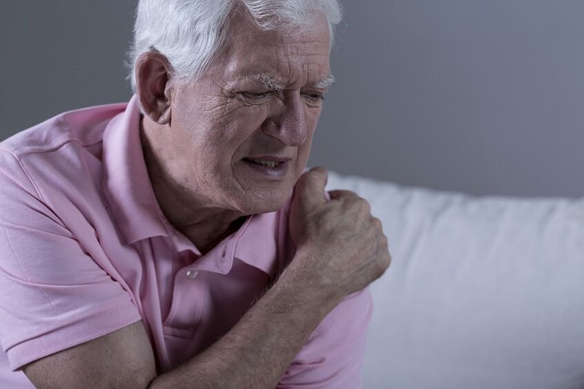 Douleur due à l'arthrose de l'épaule