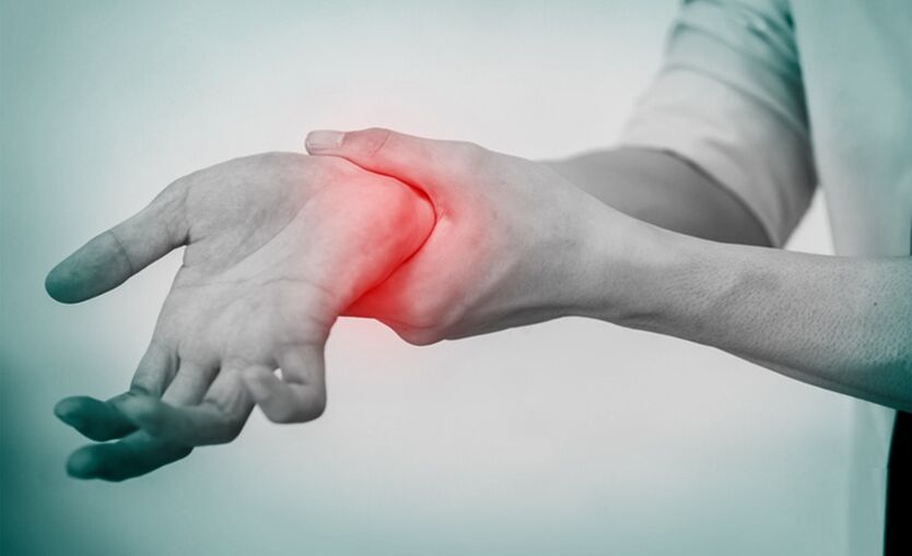 Douleur due à l'arthrose du poignet